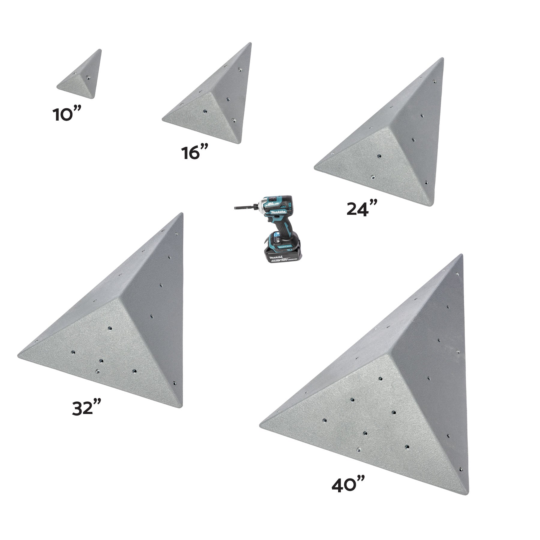 THE ESSENTIALS by Usable Surfaces - Wood Flat Long Triangle – theholdroom