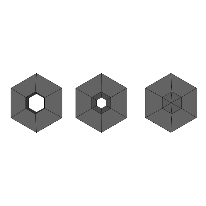 Usable Surfaces - Hexes 88 - Massive - 124x60